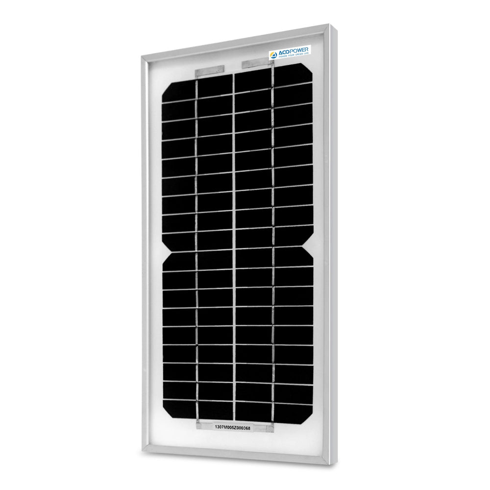 ACOPOWER Mono Solar Panel——5W, 10W, 20W, 30W, 50W