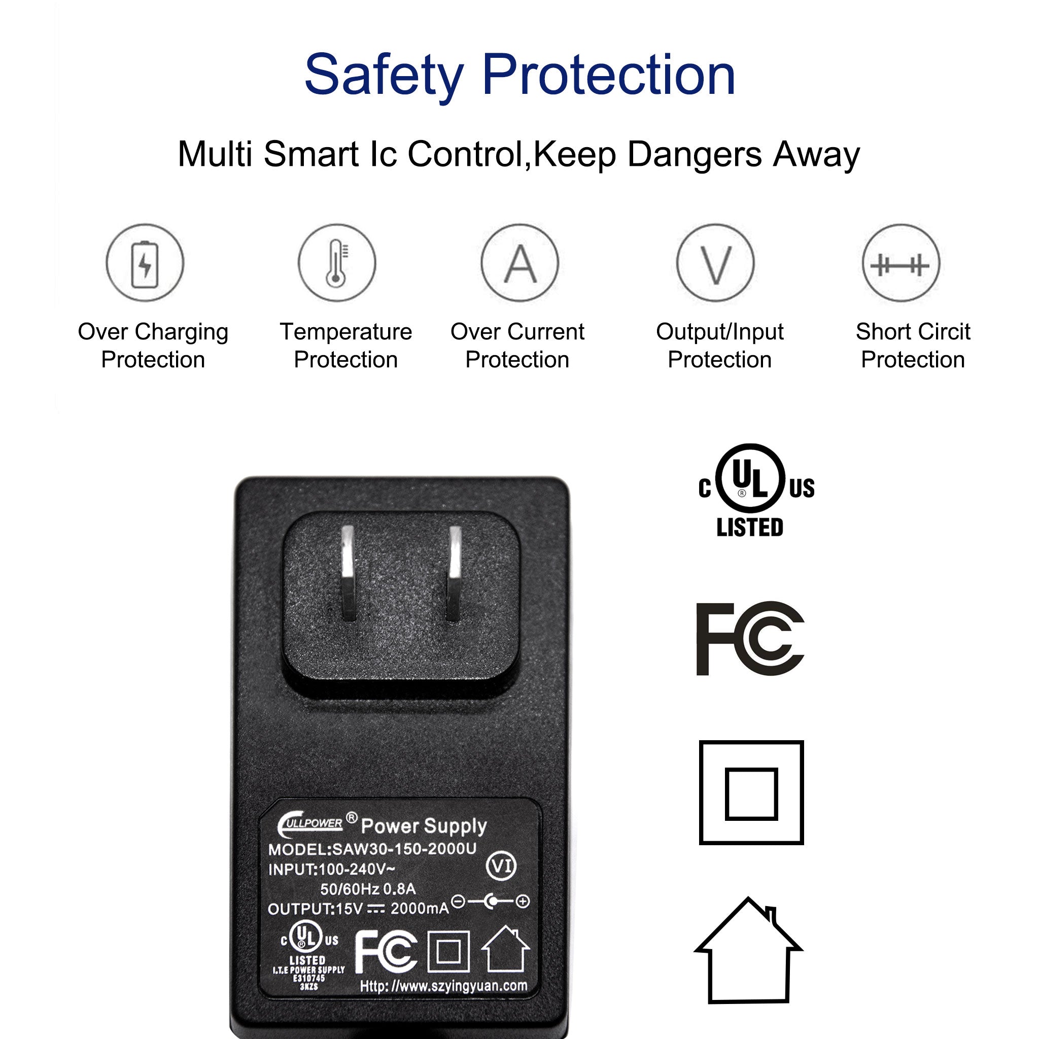 ACOPOWER AC Charge Adapter for 150wh Solar Generaor